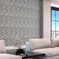 Davy Charcoal Zebra Wallpaper