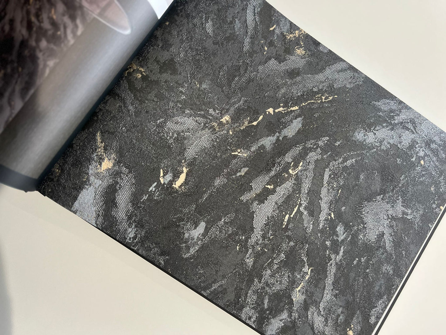 Black and Gold Marble Harmony