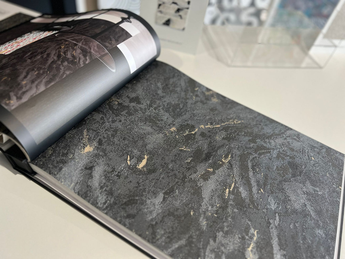 Black and Gold Marble Harmony
