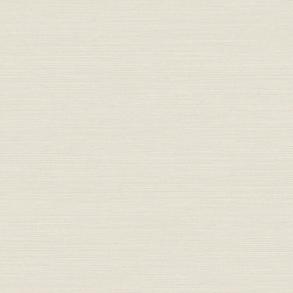 Shining Sisal Grasscloth Grey Metallic Wallpaper