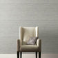 Lustrous Grasscloth Silver Wallpaper