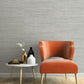 Lustrous Grasscloth Silver Wallpaper