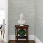 Lustrous Grasscloth Silver Wallpaper