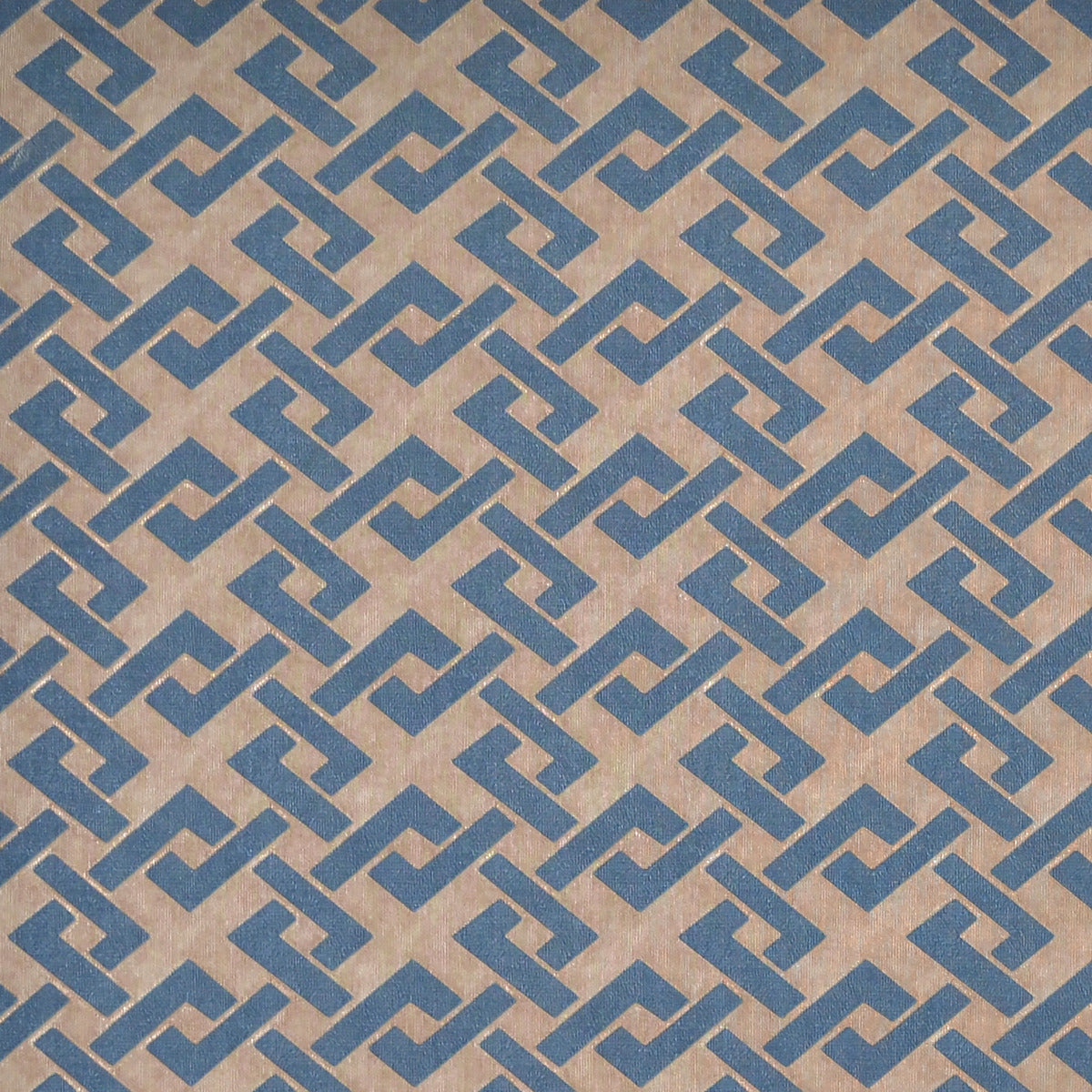 Navy and Gold TRELLIS A-GO-GO