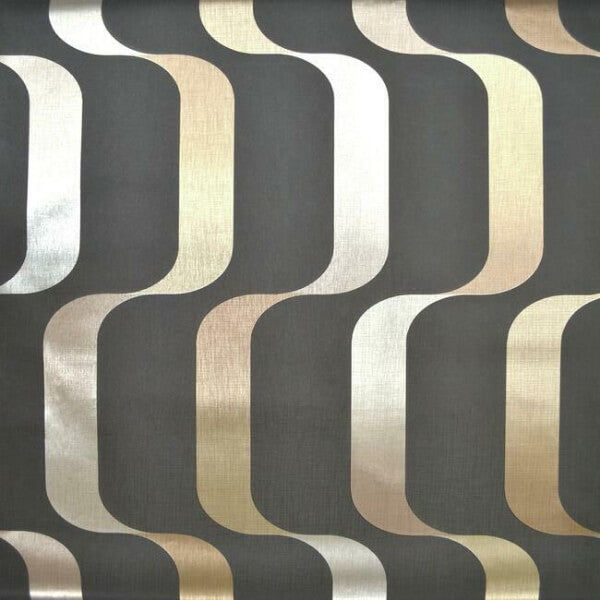 Ribbon Black Wallpaper