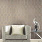 Viva Lounge Gold Metallic Wallpaper