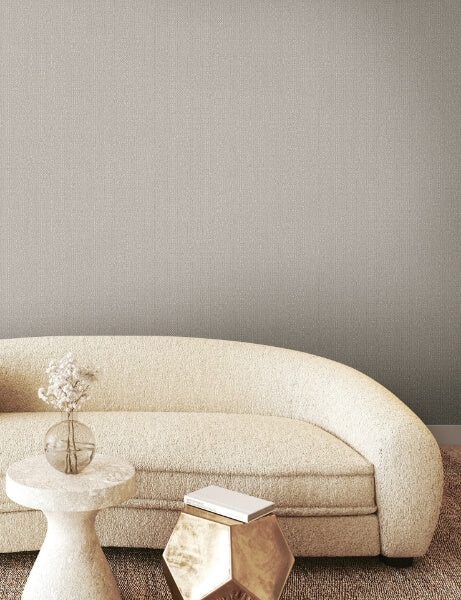 Stretched Hexagons Light Grey Wallpaper
