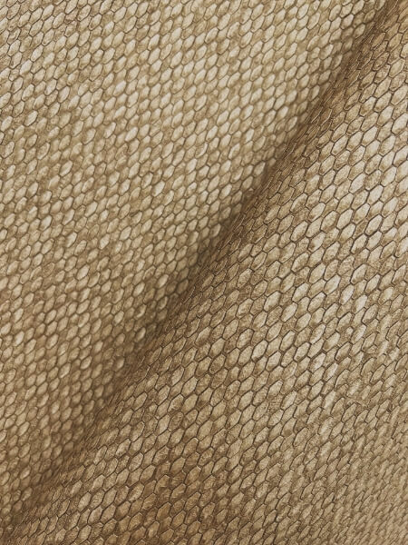 Stretched Hexagons Burnished Copper Wallpaper