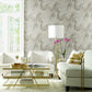 Oil & Marble Grey Metallic Wallpaper