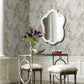 Oil & Marble Grey Metallic Wallpaper