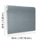Linen Levels Ice Blue Wallpaper