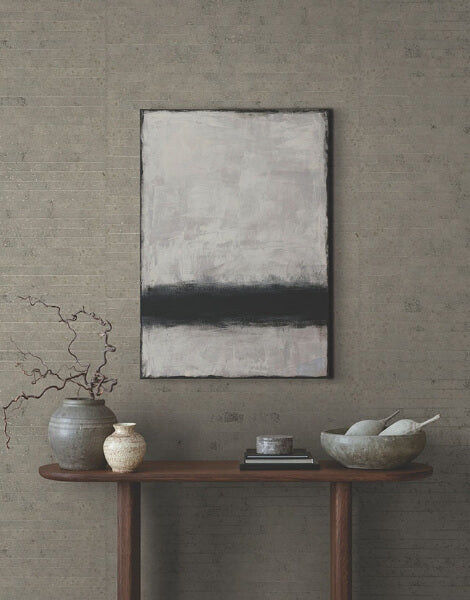 Handcrafted Paper Dark Taupe Wallpaper