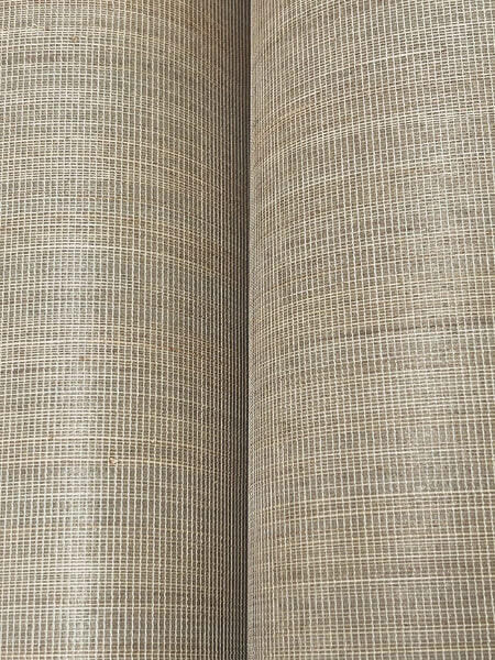 Tailored Abaca Shittake Wallpaper