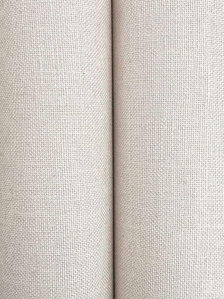 Sundrenched Linen Soft White Wallpaper