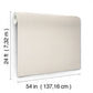 Sundrenched Linen Soft White Wallpaper