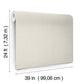 Cotton Yarn Soft White Wallpaper