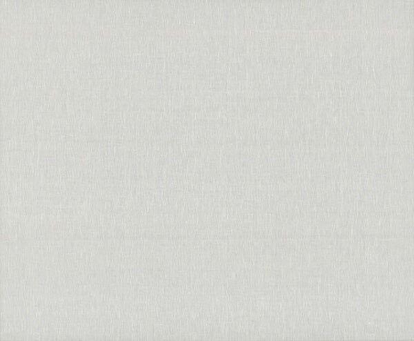 Sheer Linen Silver White Wallpaper
