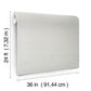 Sheer Linen Silver White Wallpaper