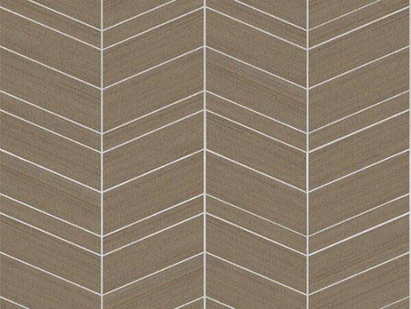 Chevron Abaca Cinnamon Wallpaper