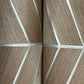 Chevron Abaca Cinnamon Wallpaper