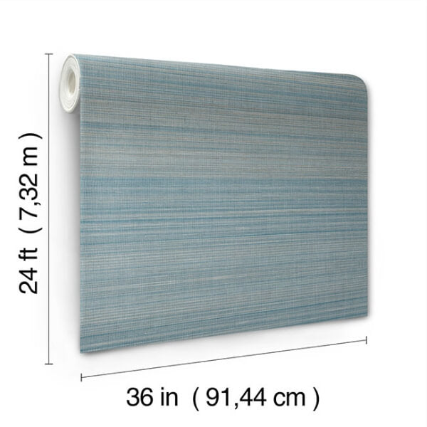 Tailored Abaca Seagrass Wallpaper