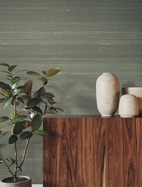 Silk Road Verdigris Wallpaper