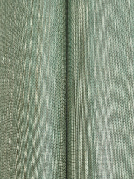 Tailored Abaca Seafoam Wallpaper