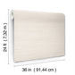 Painted Raffia White / Natural Wallpaper