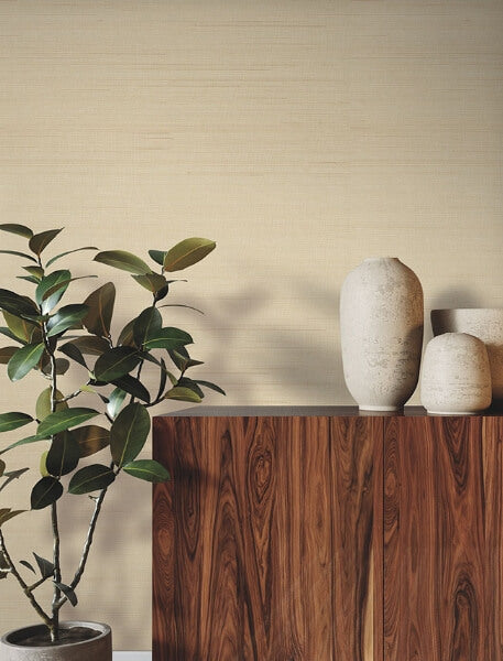 Fine Abaca Oak Wallpaper