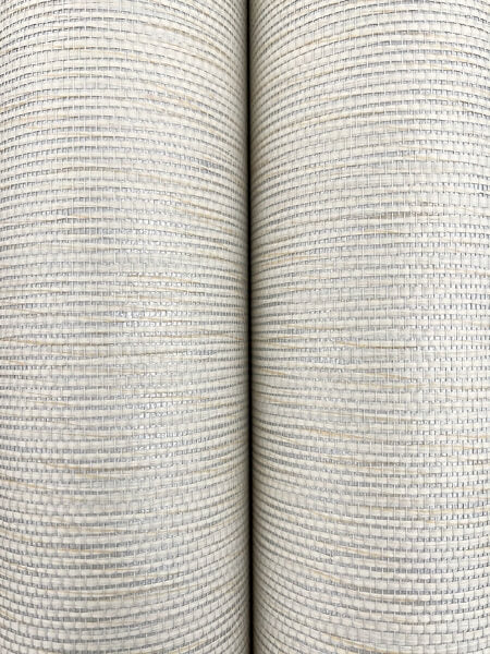 Timeless Paperweave Oyster Pearl Wallpaper