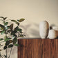 Elegant Linen Shell Wallpaper