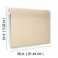 Elegant Linen Shell Wallpaper