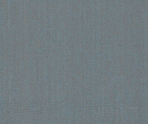 Check Paperweave Brown / Blue Wallpaper