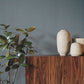 Check Paperweave Brown / Blue Wallpaper