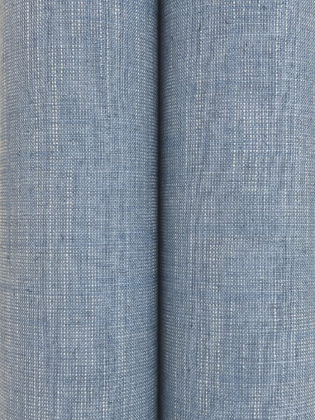 Combed Linen Cornflower Blue Wallpaper