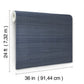 Horizon Abaca Indigo Wallpaper