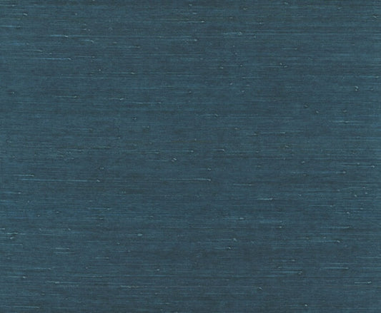 Horizontal Jute Bijou Blue Wallpaper