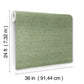 Horizontal Jute Evergreen Wallpaper
