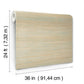 Horizontal Jute Seaglass Wallpaper
