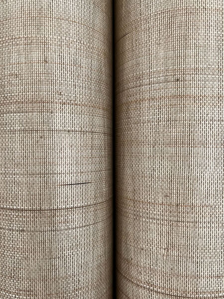 Refined Abaca Almond Wallpaper