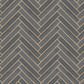 Herringbone Wood Veneer Graphite Wallpaper