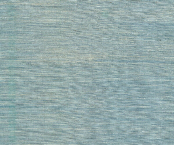 Maguey Sisal Vanilla Turquoise Wallpaper