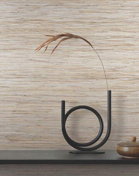 Misty Hemp Light Natural Wallpaper