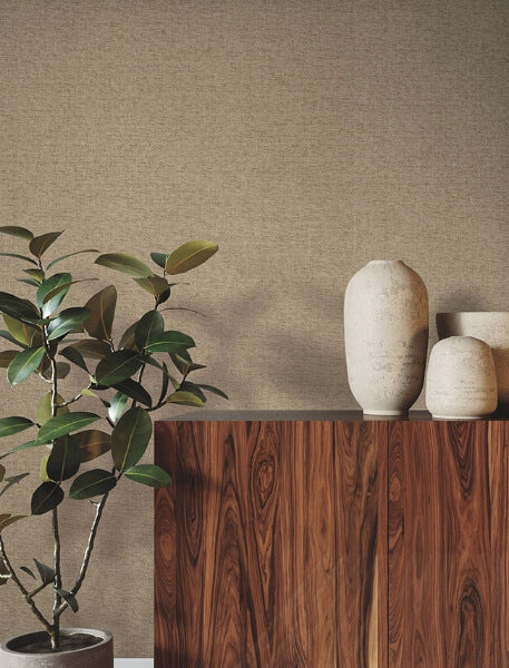 Check Paperweave Brindle Wallpaper