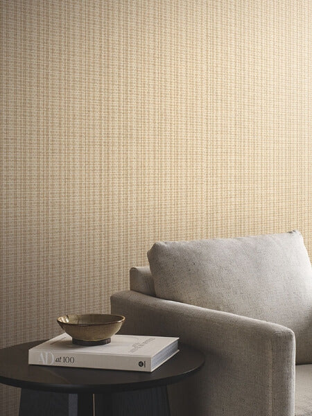 Twist Paperweave Wheat Wallpaper