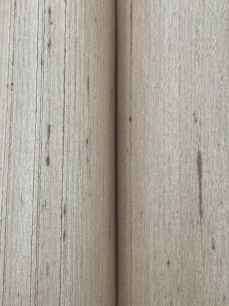 Saori Taupe Silk Specialty Wallpaper