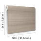 Saori Taupe Silk Specialty Wallpaper