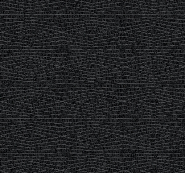 Daystone Black Wallpaper