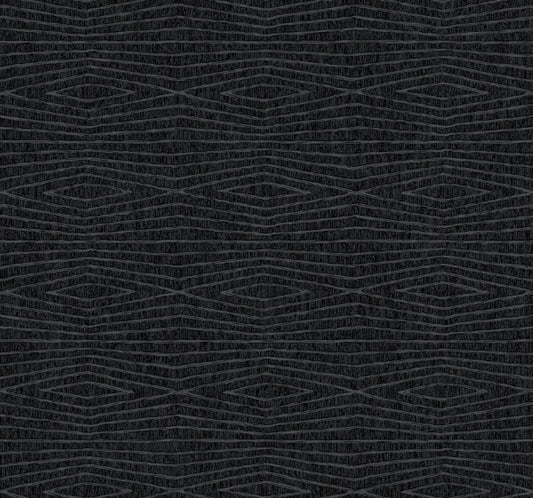 Daystone Black Wallpaper