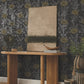 French Marigold Black & Gold Wallpaper